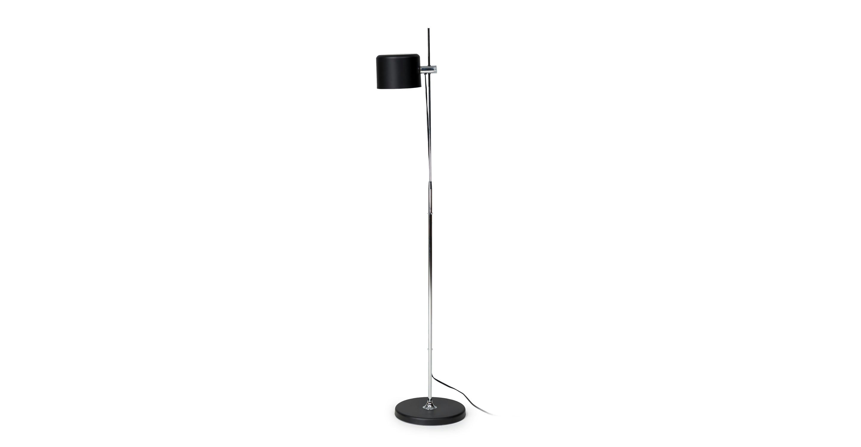 Rise Black Floor Lamp Article