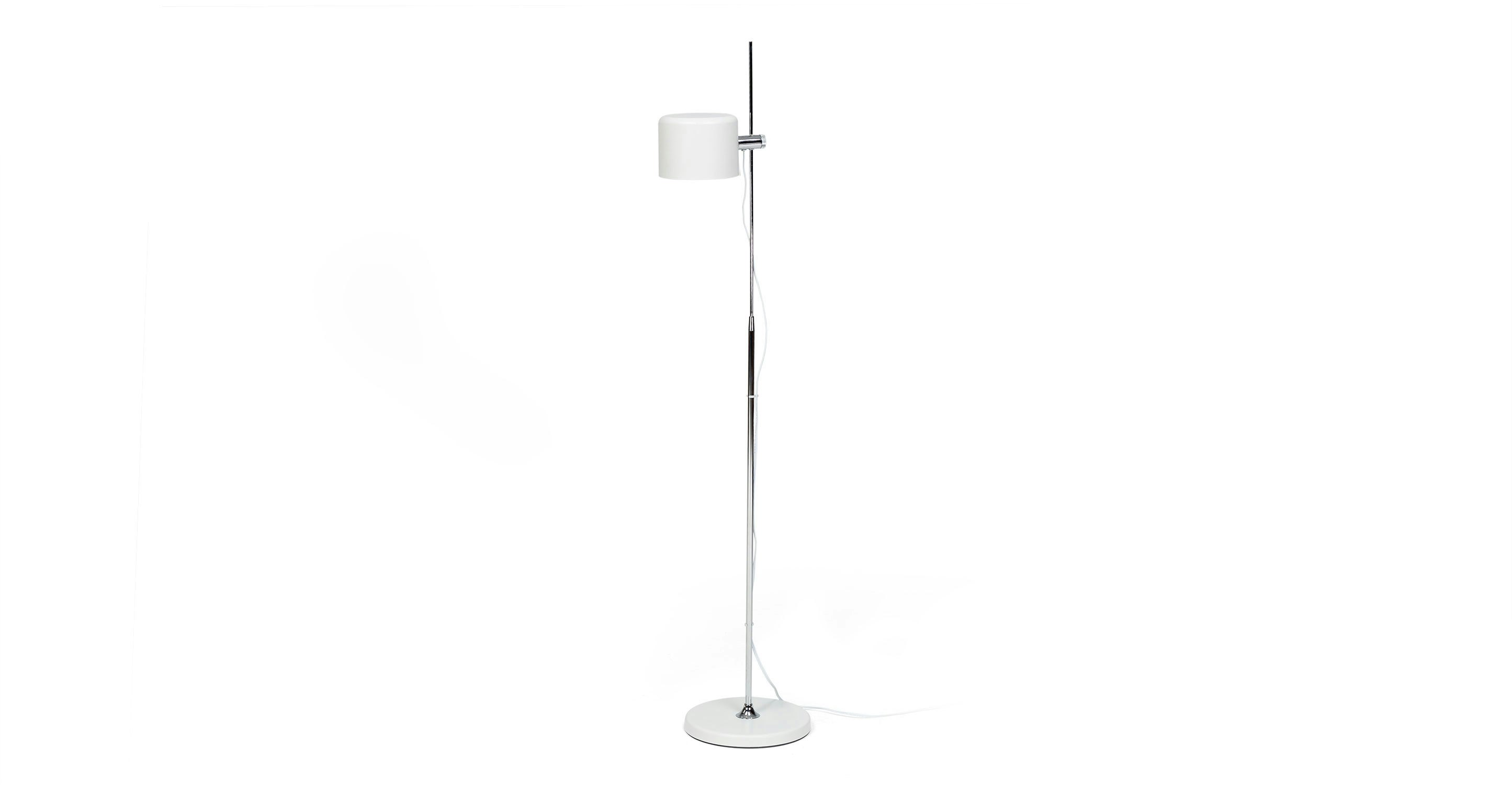 Rise White Floor Lamp Article
