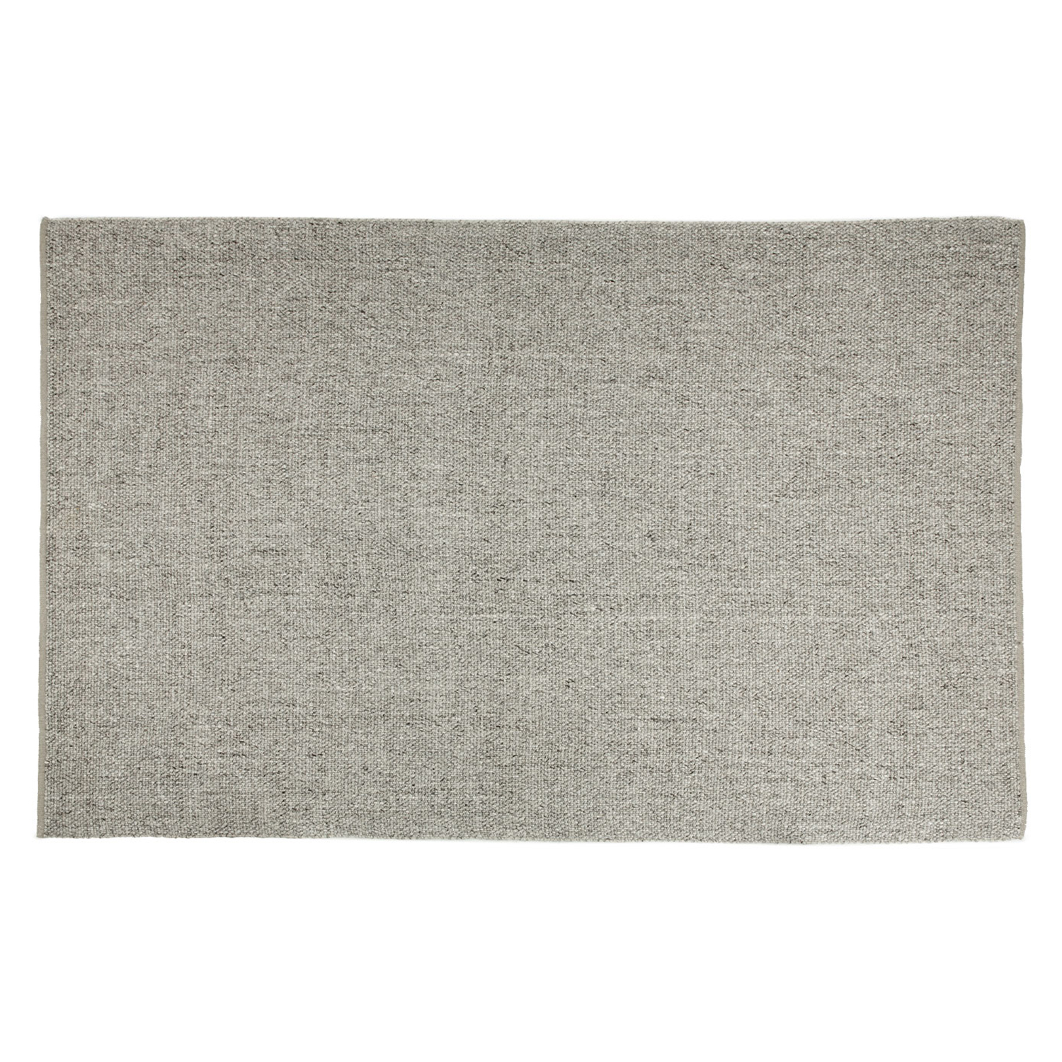 5'x8' Fog Gray Handmade Fabric Area Rug | Texa | Article
