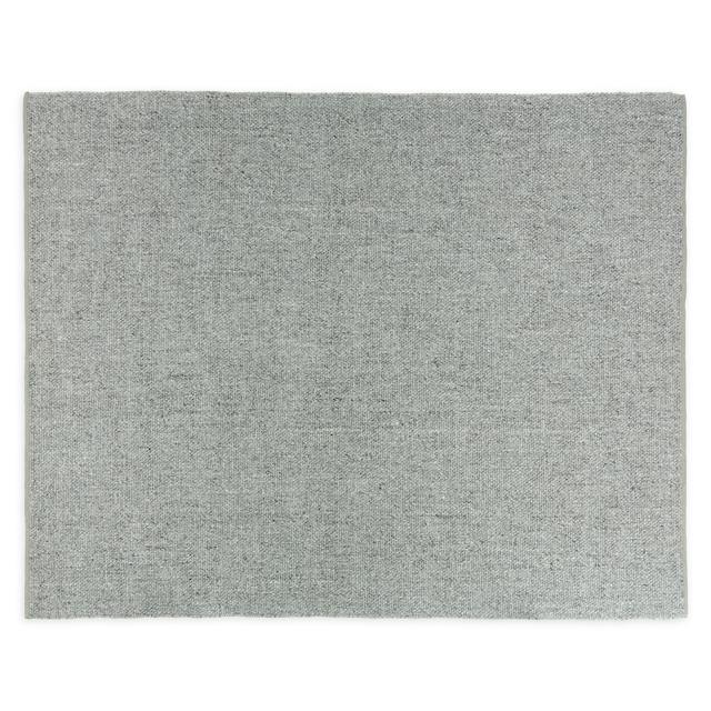 8'x10' Fog Gray Handmade Fabric Area Rug | Texa | Article