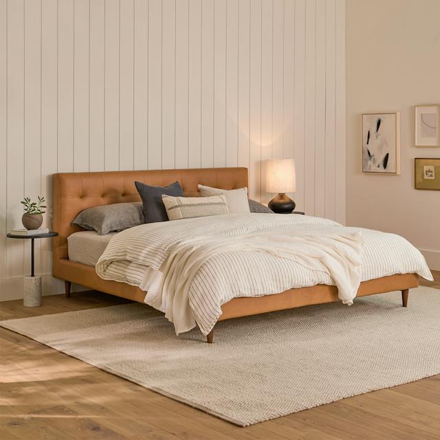 8'x10' Vanilla Ivory Handmade Fabric Area Rug | Texa | Article