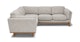 Timber Rain Cloud Gray Corner Sectional - Gallery View 3 of 14.
