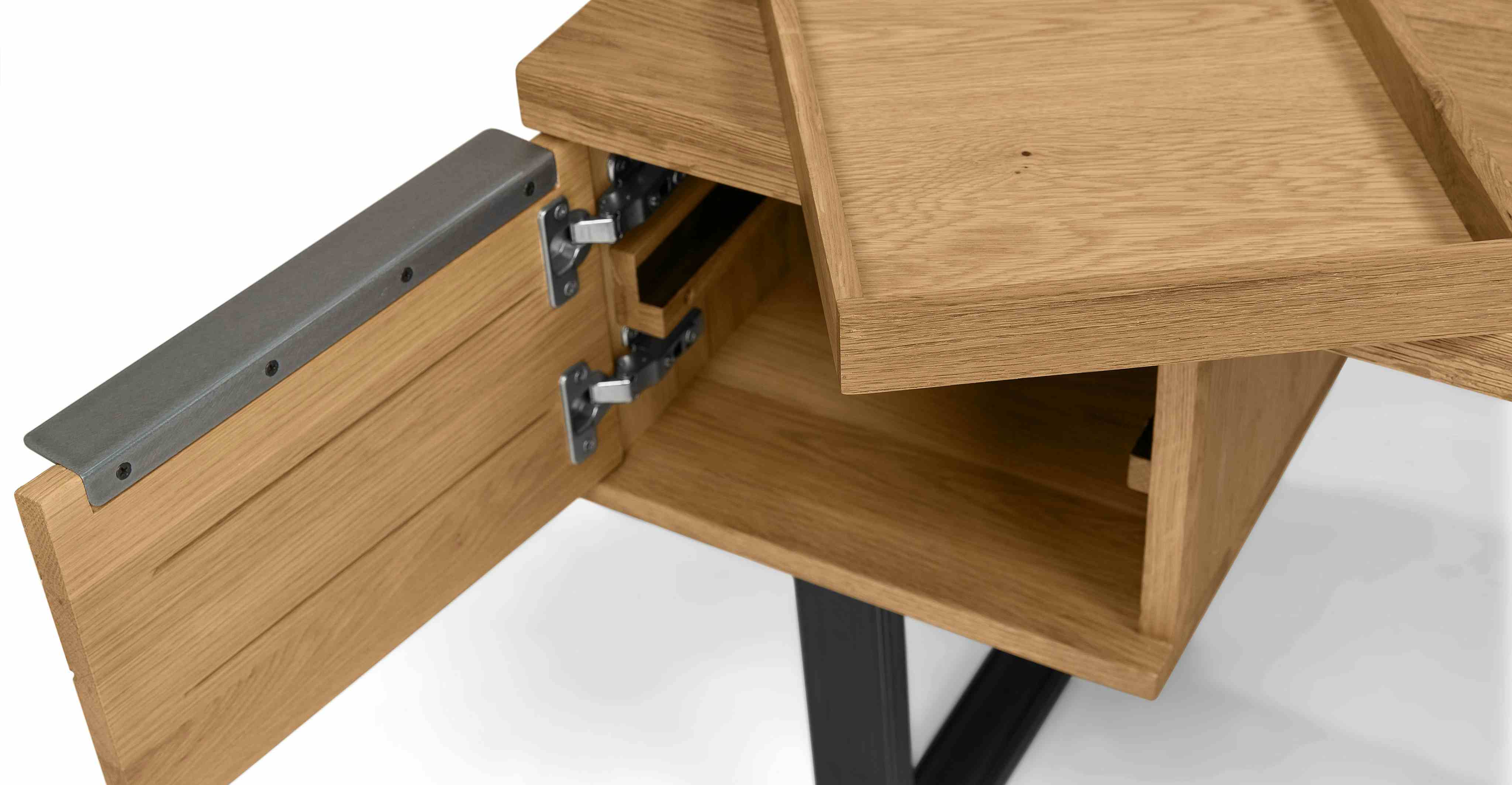 Taiga Oak Desk Desks Article Modern, MidCentury and Scandinavian Furniture