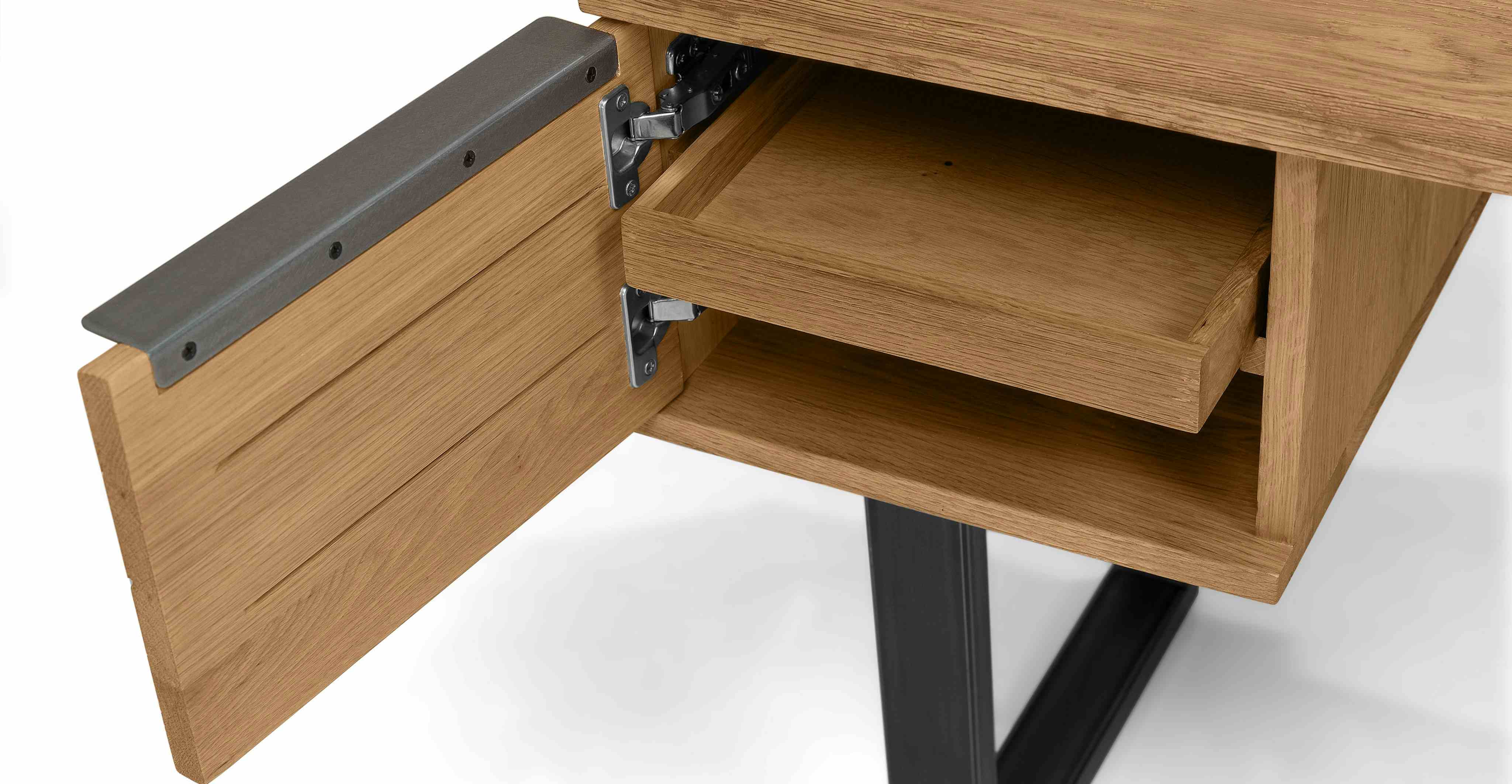 Taiga Oak Desk Desks Article Modern, MidCentury and Scandinavian Furniture