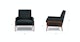 Nord Charme Black Chair - Gallery View 11 of 11.