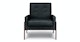 Nord Charme Black Chair - Gallery View 3 of 11.