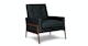 Nord Charme Black Chair - Gallery View 1 of 11.