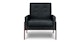 Nord Charme Black Chair - Gallery View 3 of 11.