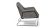 Forma Meteorite Gray Chair - Gallery View 4 of 11.