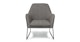 Forma Meteorite Gray Chair - Gallery View 3 of 11.