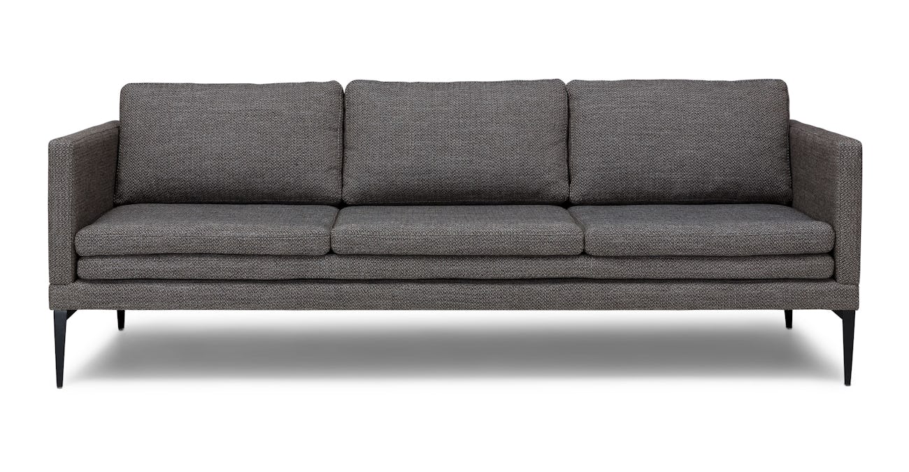 Triplo Meteorite Gray Sofa