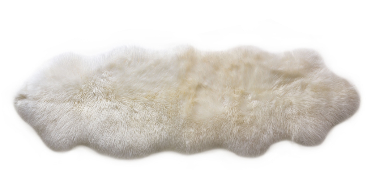 Ivory Sheepskin Seat Pads | Article Lanna Contemporary Accessories