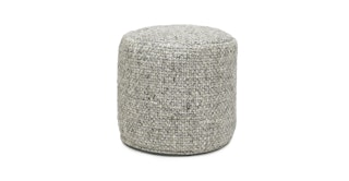 Texa Fog Gray Pouf - Primary View 1 of 6 (Click To Zoom).