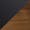 Color: Black Leather and Walnut