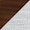 Color: Mist Gray and Walnut