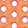 Dot Outdoor Stackable Dining Chair - Tanga Orange